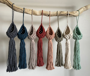 Macramé Air Plant Pod