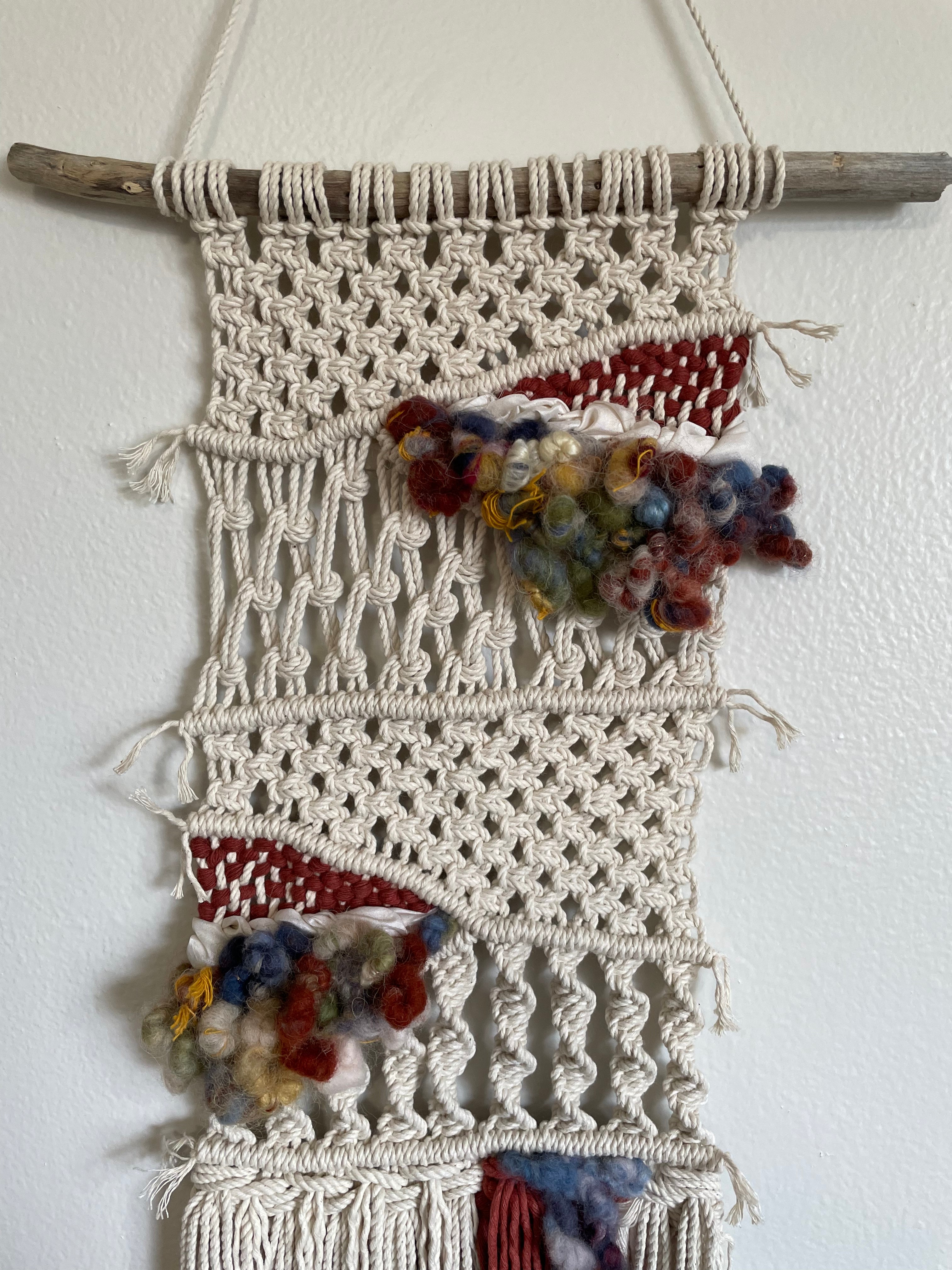SOLD Macraweave Wall Hanging - Molly