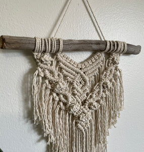 Macramé Wall Hanging - Natural Cord - Farah SOLD