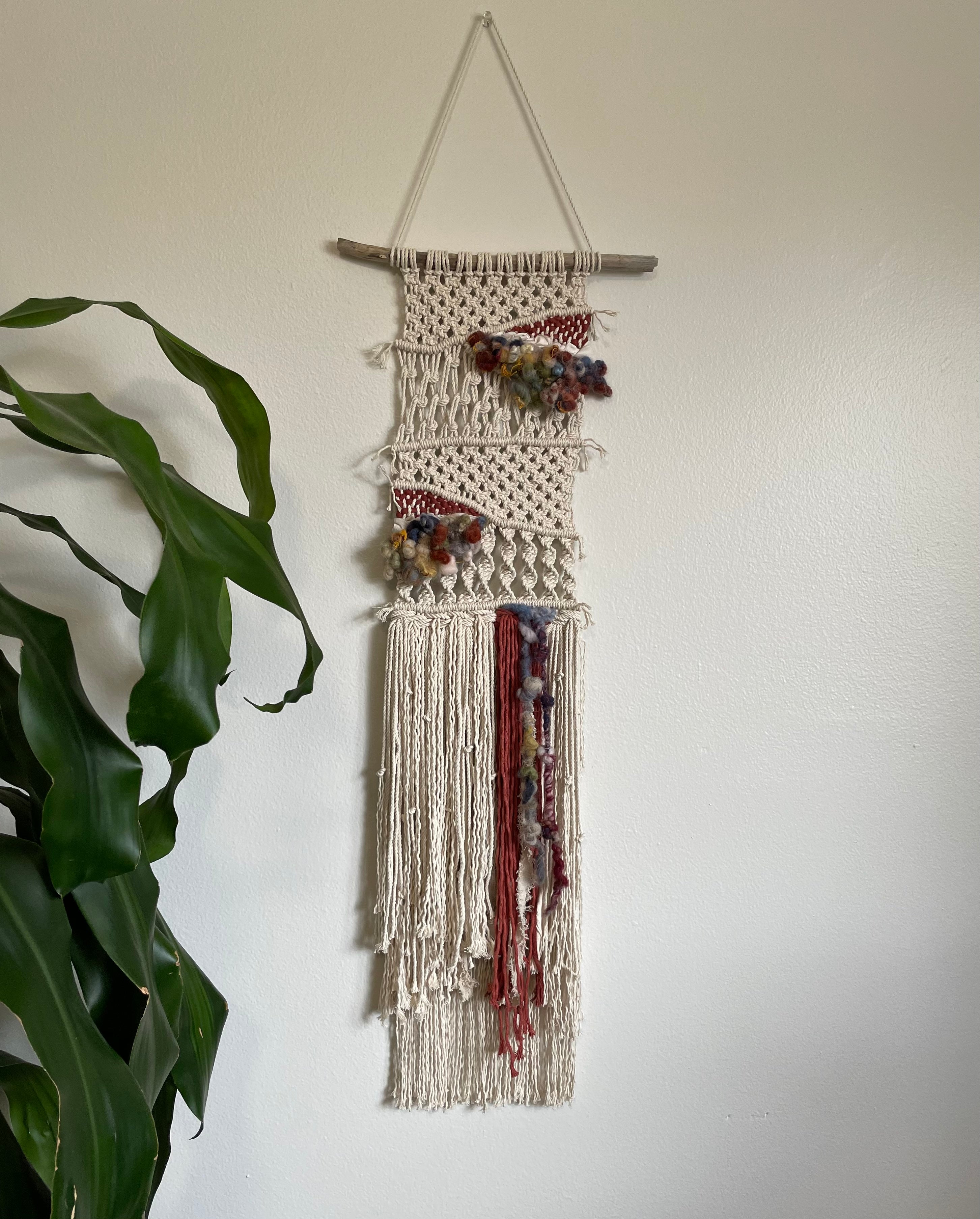 SOLD Macraweave Wall Hanging - Molly
