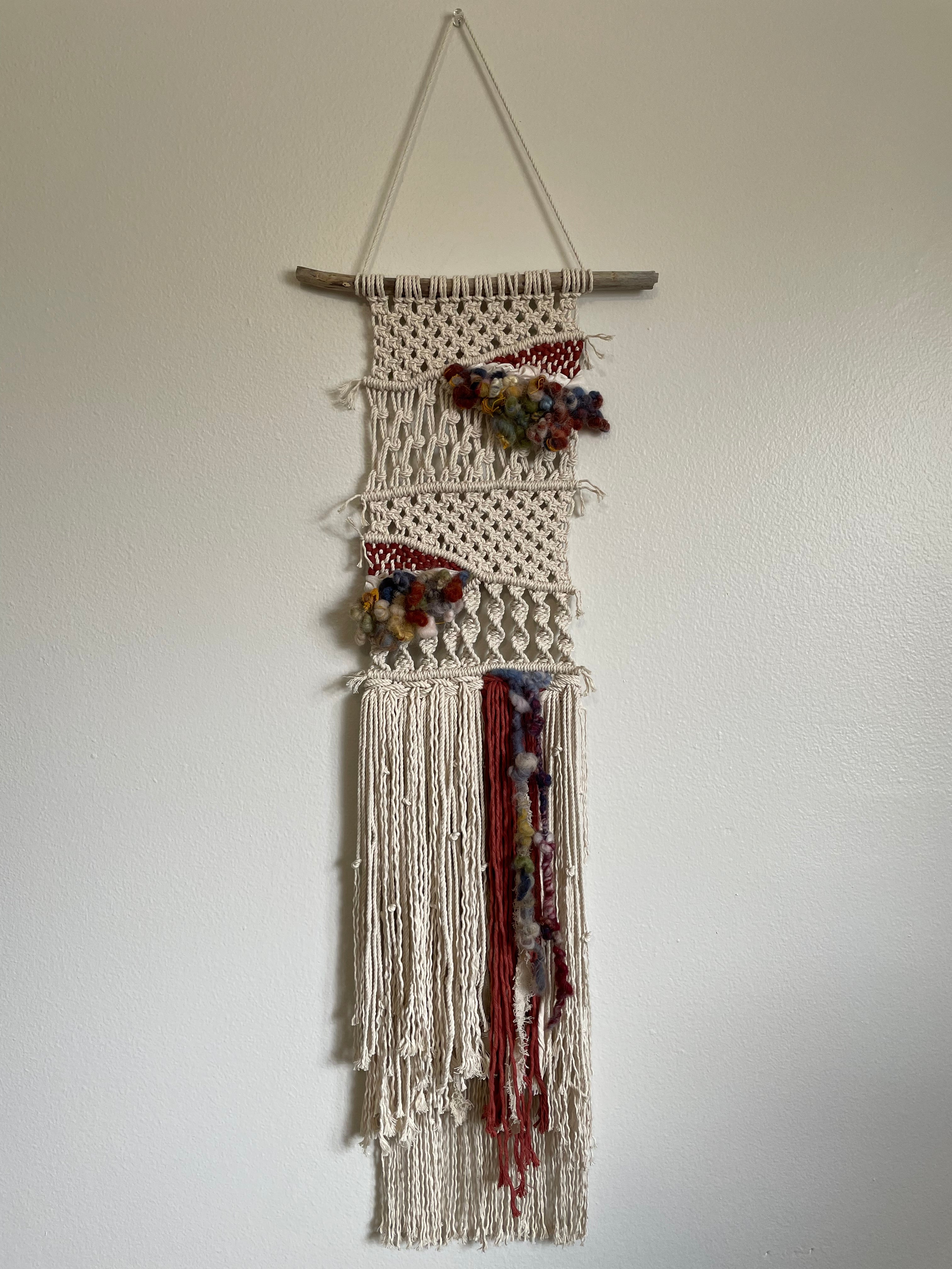 SOLD Macraweave Wall Hanging - Molly