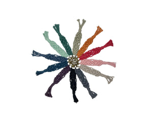 Macramé Inifinity Key Chain