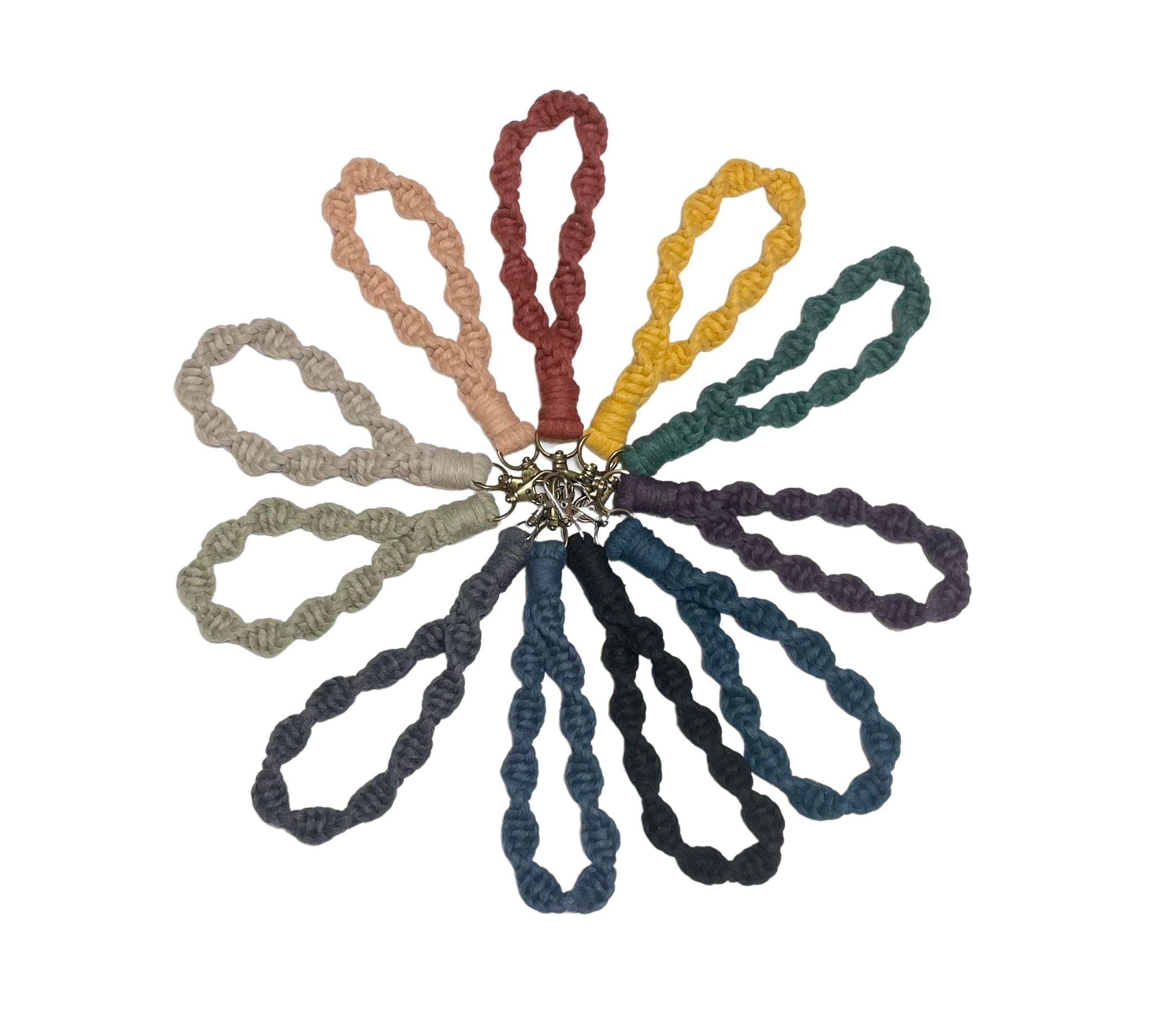 Everyone’s Favorite Macramé Wristlet Keychain